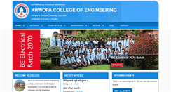 Desktop Screenshot of khwopa.edu.np